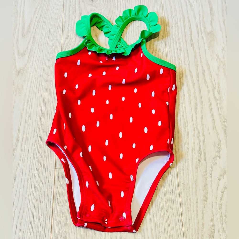 Old Navy Strawberry Baby Swimsuit